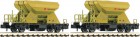 822914 Fleischmann Set o2 ballast cars